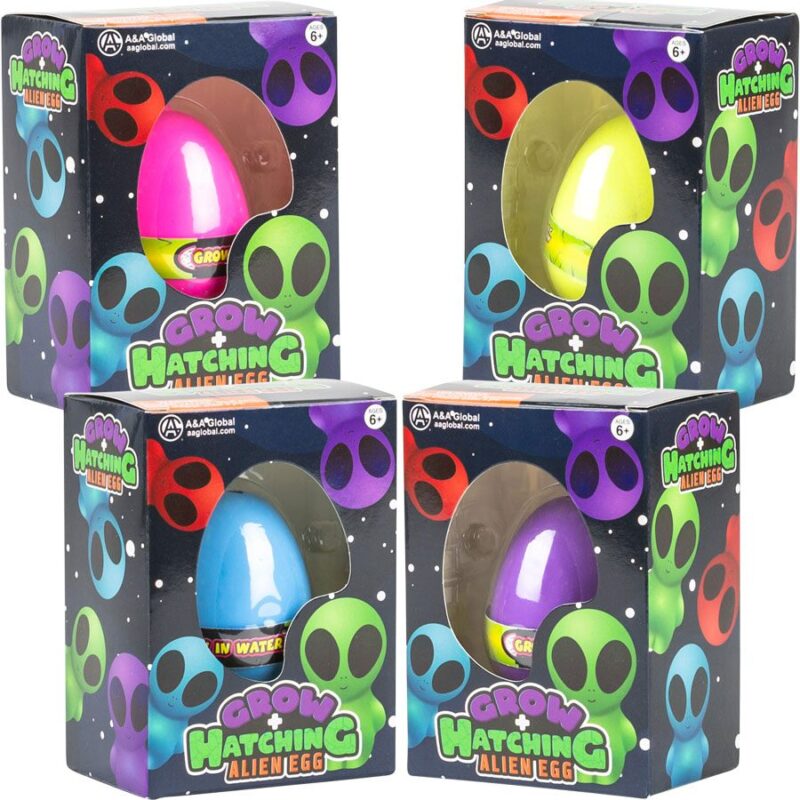 Grow Alien Eggs Display Box