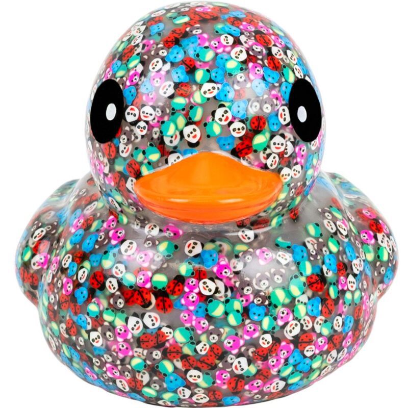 rud18b_aa global-rubber-animal-confetti-ducks-front-duck-large-pic