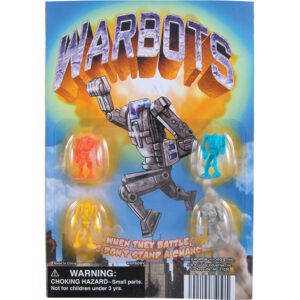 Warbots Figurines in 1.1in Capsules (250 pcs)