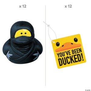 Rubber Ninja Ducks Asst. Colors (288 Ducks)