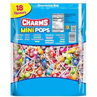 Charms Mini Pops Asst. Flavors (400 Pcs.)