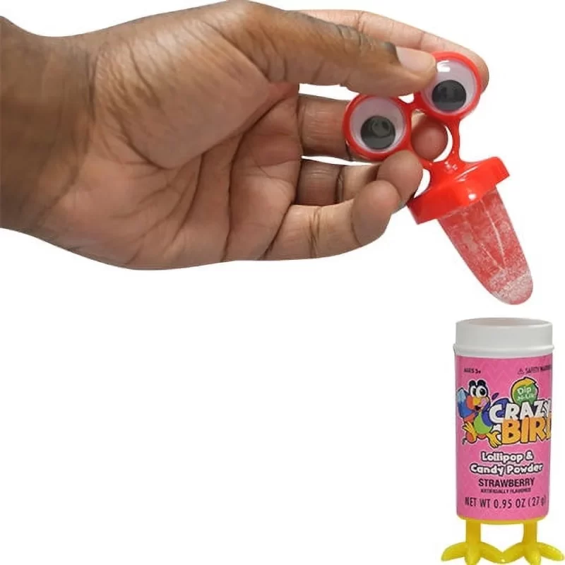 Crazy Bird Dip-n-lik interactive candy