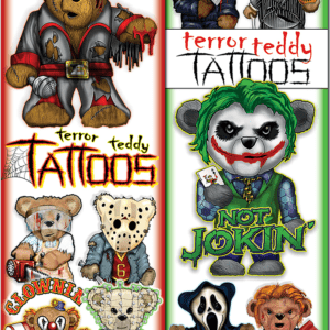 Deady Bears Tattoos in Folders (300 Pcs.)