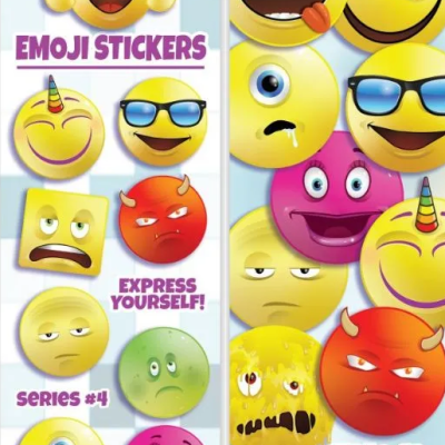 Emoji Vending Stickers Series 4 (300 Pcs.)