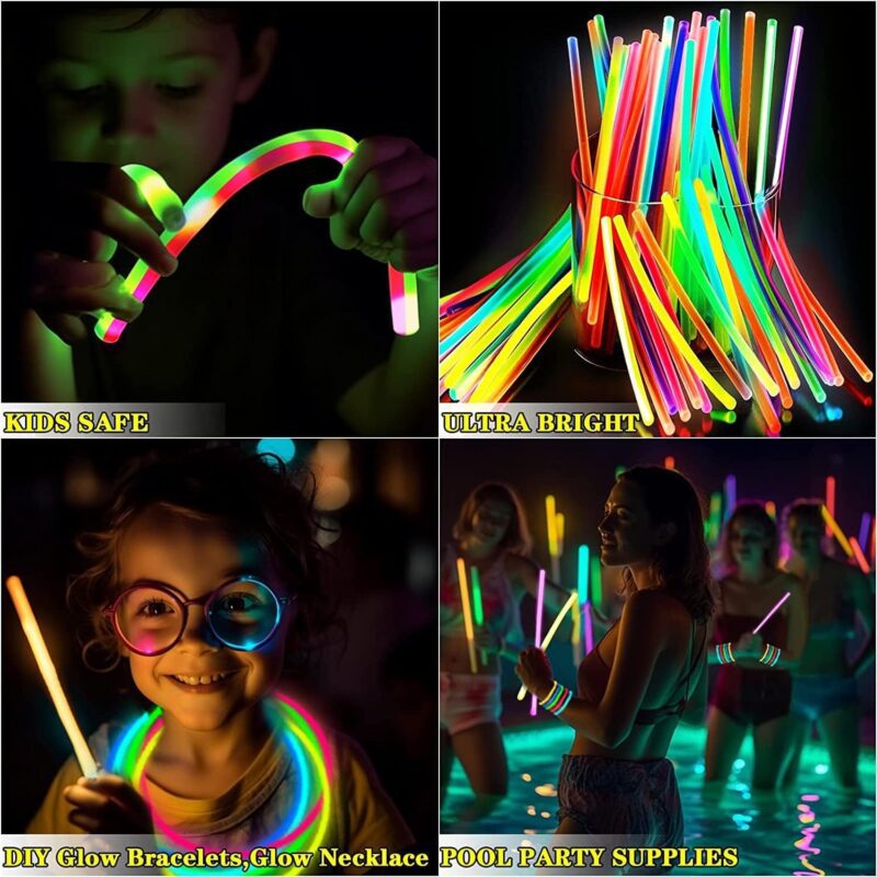 Glow-in-the-dark party supplies