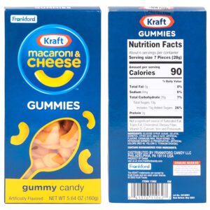 Kraft Gummy Mac Cheese