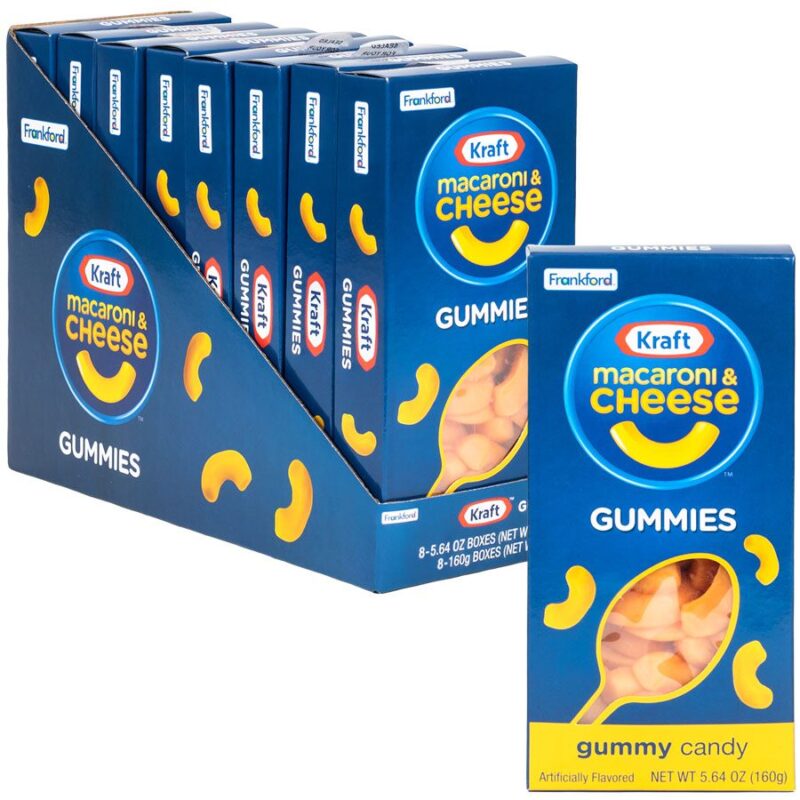 Kraft Gummy Macaroni & Cheese Gummy Candy