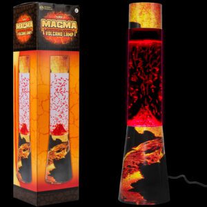 LED Magma 13 inch Volcano Lamp