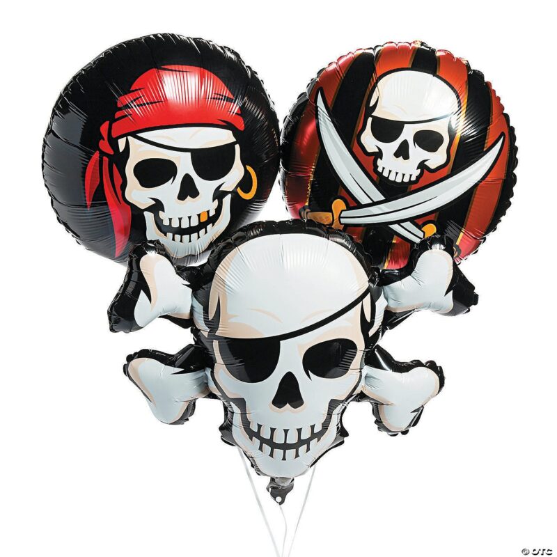 Large Pirate Party Balloons 18inch (45 Pcs.)