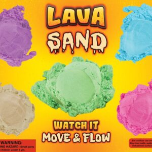 Lava Sand with Shrink Band in 2in Capsules (200pcs)