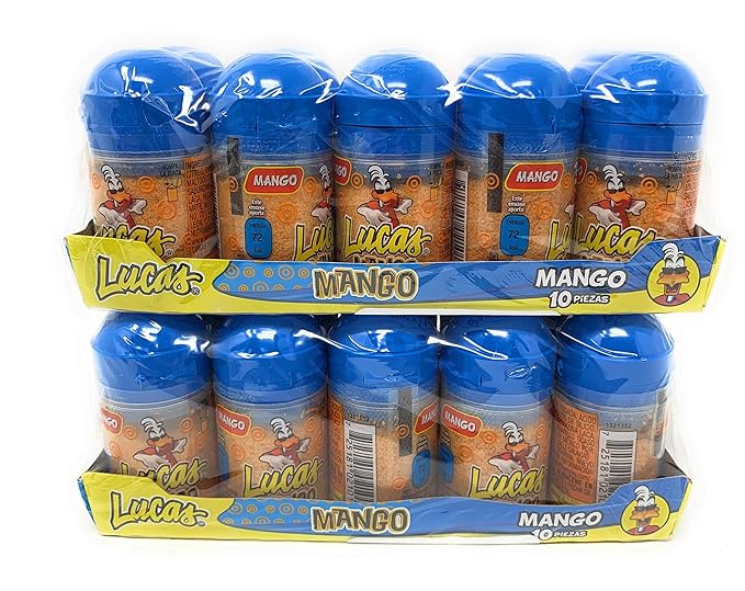 Lucas Candy Baby Lucas Mango Dispenser 20 Pack