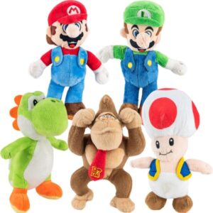 Medium Nintendo Super Mario Plush Asst.