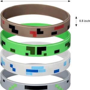 Minecraft Wristband Party Favors