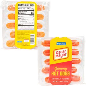 Oscar Mayer Gummy Hot Dogs Display Box