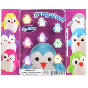 PENGDB-Penguin Squishies Toys Blister Display