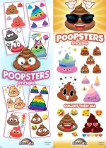 Poopsters Stickers (300 Pcs.)