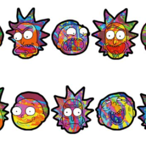 Rick & Morty Stickers