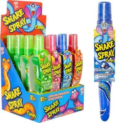 Snake Candy Spray Asst. Flavors (16 Pcs.)