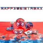 Spider-Man party tableware kit