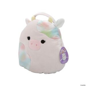 Squishmallows 12in Treat Pail Candess The Cow