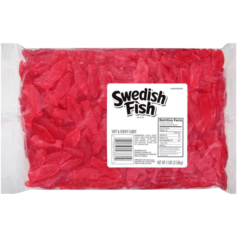 Swedish fish red bulk candy