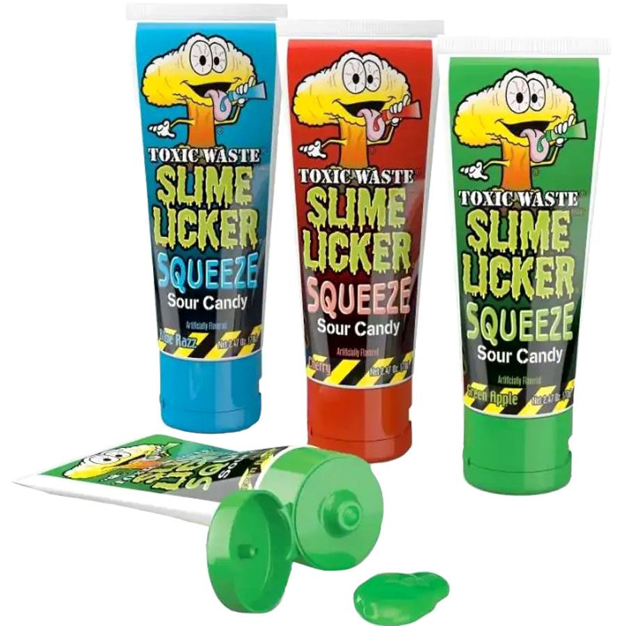 Toxic Waste Slime Licker Sour Squeeze Cand