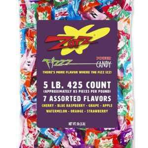 Zotz Fizzy Candy, Assorted Flavors, 425 Count Bag