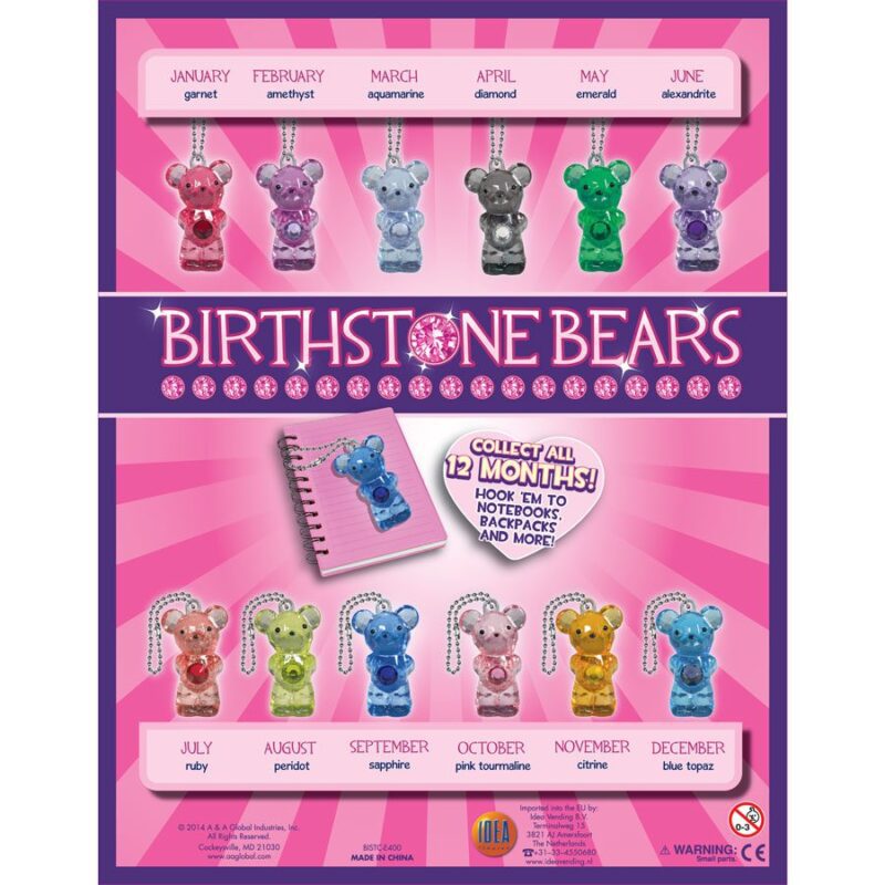 birthstone bears toys