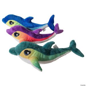 12-Inch Dora the Stuffed Dolphin - Case of 96