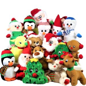 7-9" Christmas Plush Mix - 100 CT