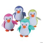 Bright Stuffed Penguins