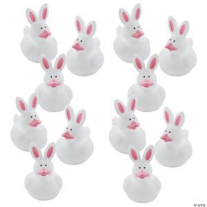 Bulk Easter Bunny Rubber Ducks (240 Pcs.)