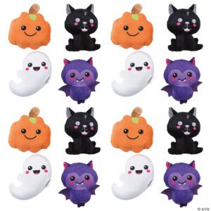 Bulk Halloween Kawaii Plush Characters