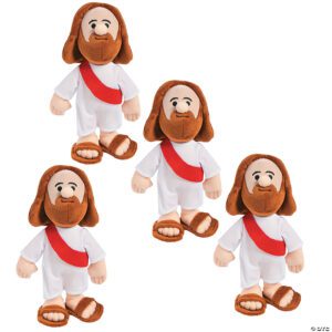 Bulk Large Stuffed Jesus Plush (24 Pcs.)