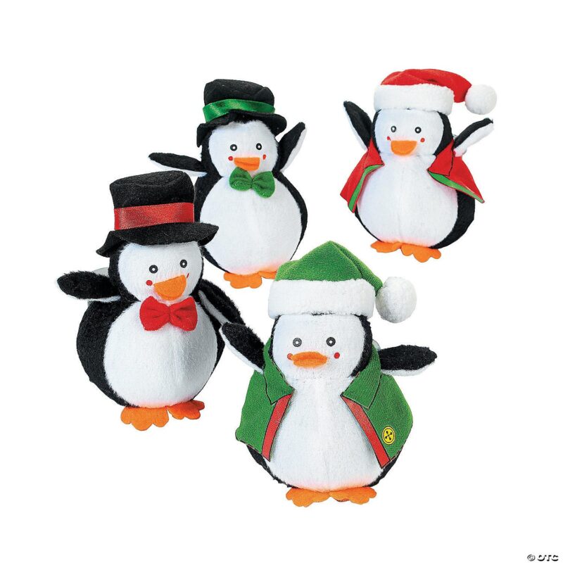 Christmas Stuffed Penguins Plush