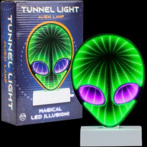 psychedelic LED alien light