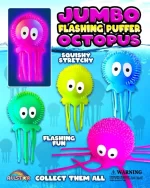 Flashing Puffer Octopus 4 inch Capsules (65 Pcs.)