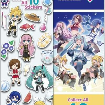 Hatsune Miku Anime Stickers – 300-Pack