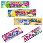 Hi Chew and Puccho Puchao candies