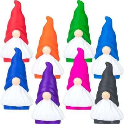 Assorted mini garden gnome figurines 50 pack