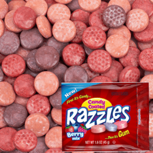 Razzles Candy Coated Berry Mix (24 lbs.)