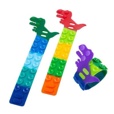 Super Sensory Slap Pop! Dinosaur Bracelets
