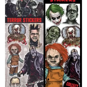 Terror Horror Villians Stickers (30 Pcs.)