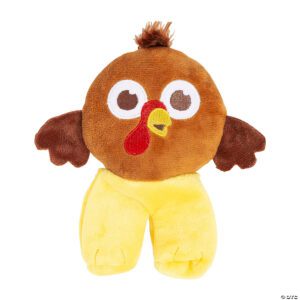 Thanksgiving Turkey Stuffed Puppets - Case of 192