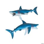 Vinyl Blue Sharks 6.5 inches (120 Pcs.)