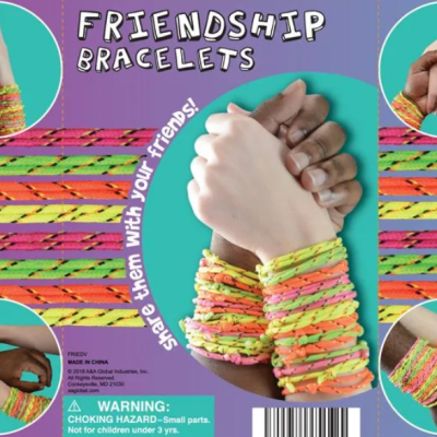 Colorful Woven Friendship Bracelets In 1.1-Inch Capsules – 250 Count