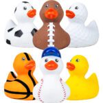 rubber sports ducks