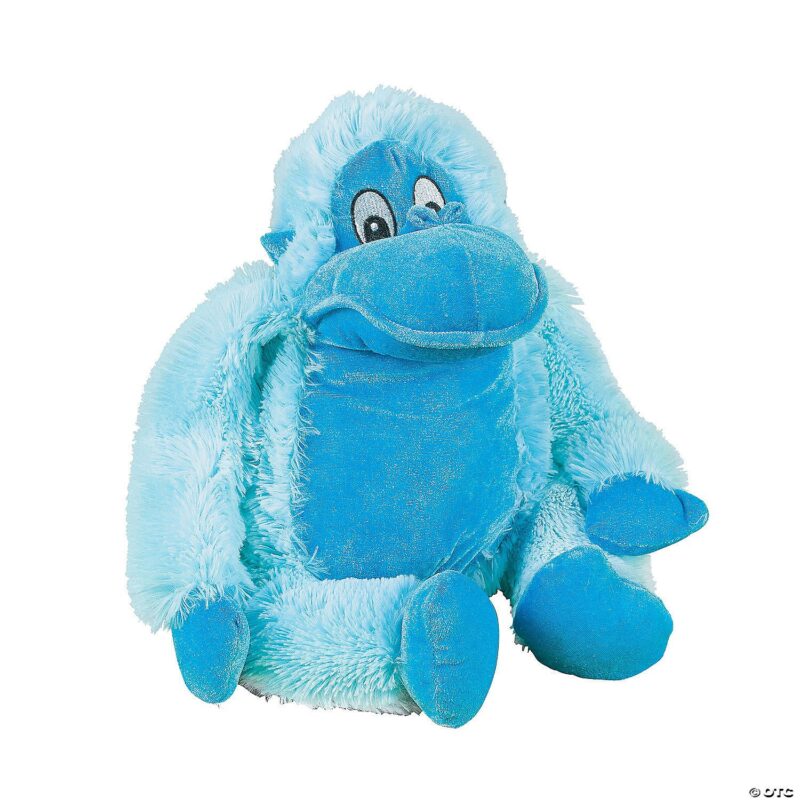 20 Jumbo Blue Stuffed Monkey - 30 Pieces