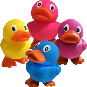 5.75" Rubber Ducks with Sound - 24 CT