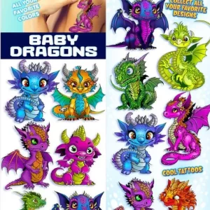 Baby Dragons Tattoos 2